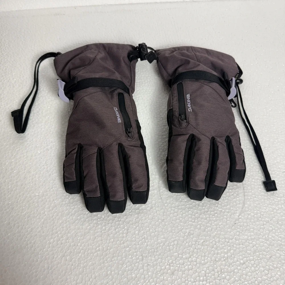 Dakine Sequoia Gore-Tex Gloves Womens 6.5 Small Gray Ski Snowboard Insulated
